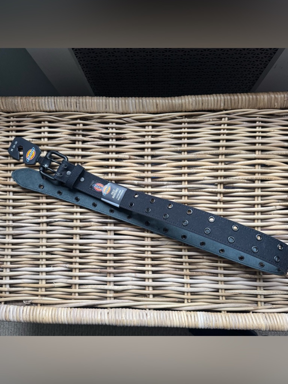 NWT Dickies Black Fully Adjustable Belt Size M